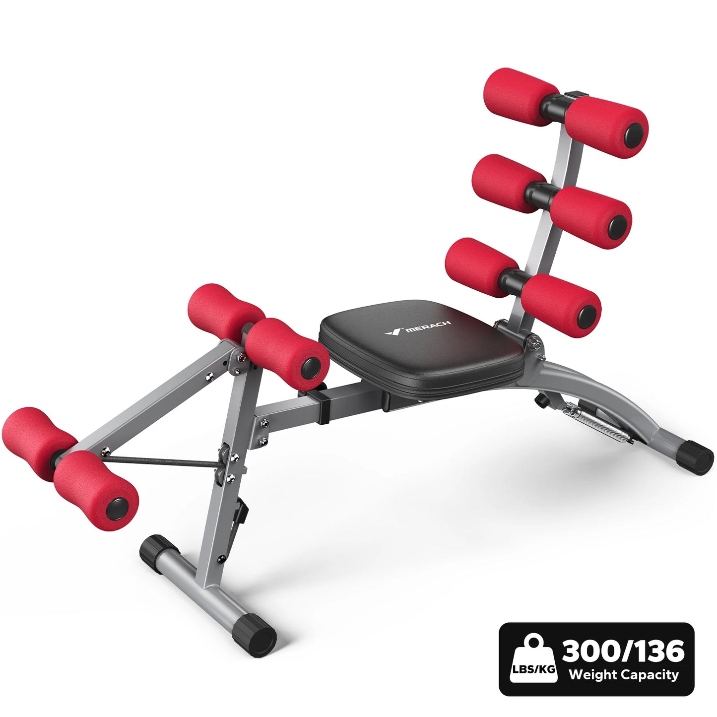 MERACH Ab Machine Multi Functional Workout Bench For Home Gym