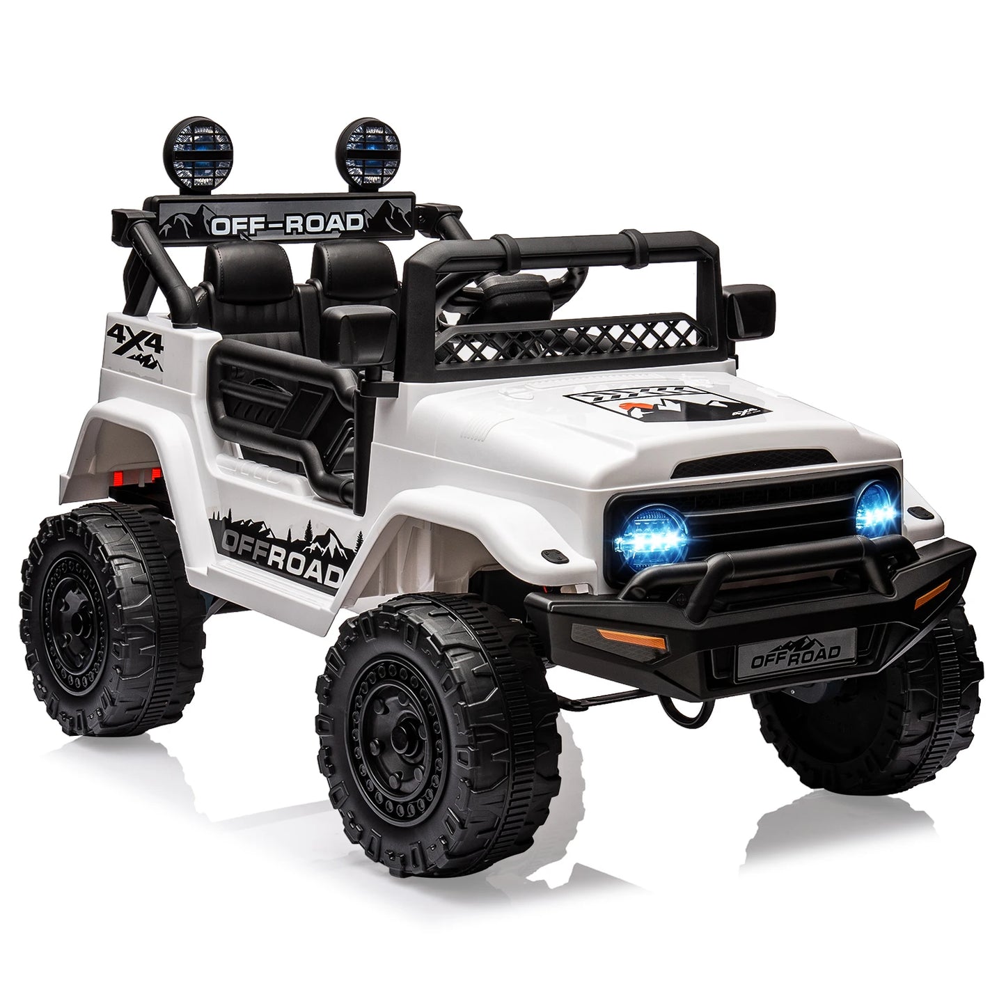 HiMISS 12V Kids Ride On Truck With Remote Bluetooth Control