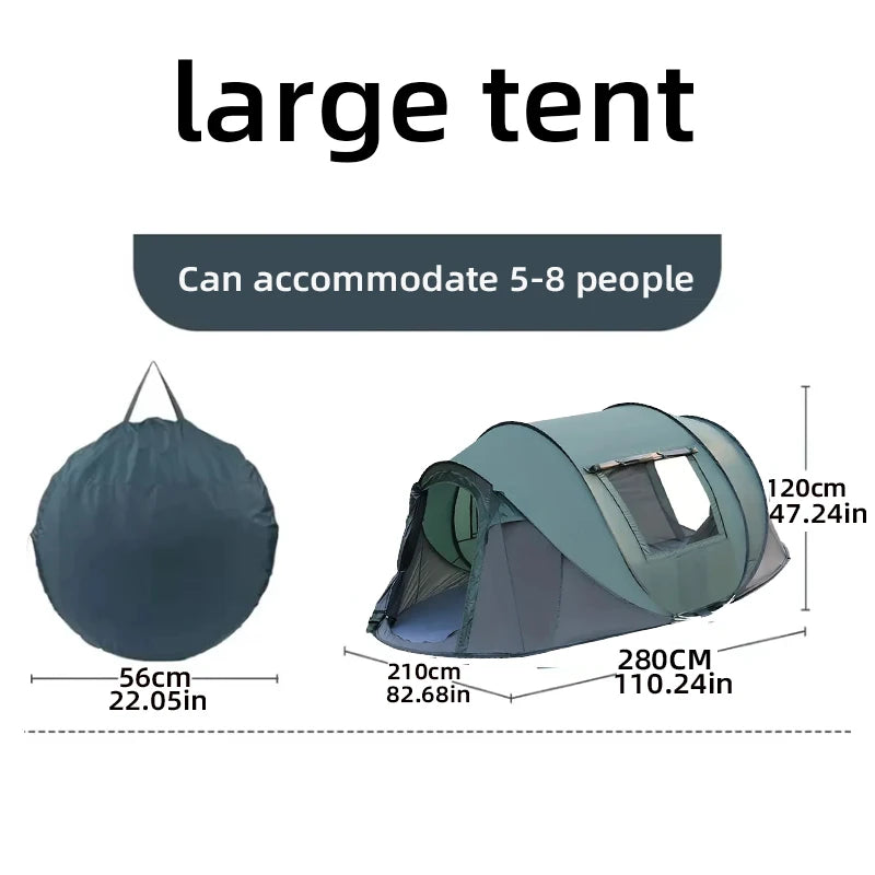 LEZHI Quick-Opening Pop-Up Camping Tent