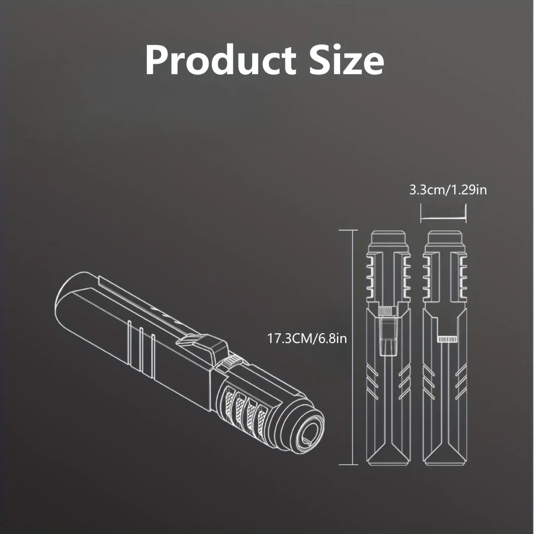 TopFlames 1800 Degree High Temp Butane Torch Lighter Windproof Tool