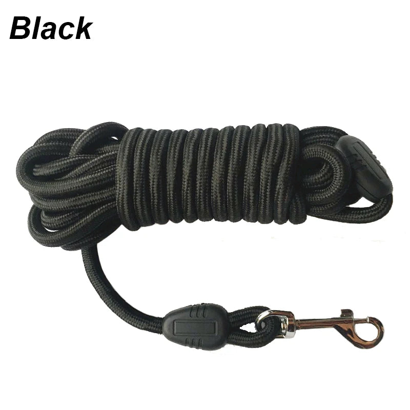 Durable Nylon Rope Dog Leash For Training and Recall For Medium and Large Dogs