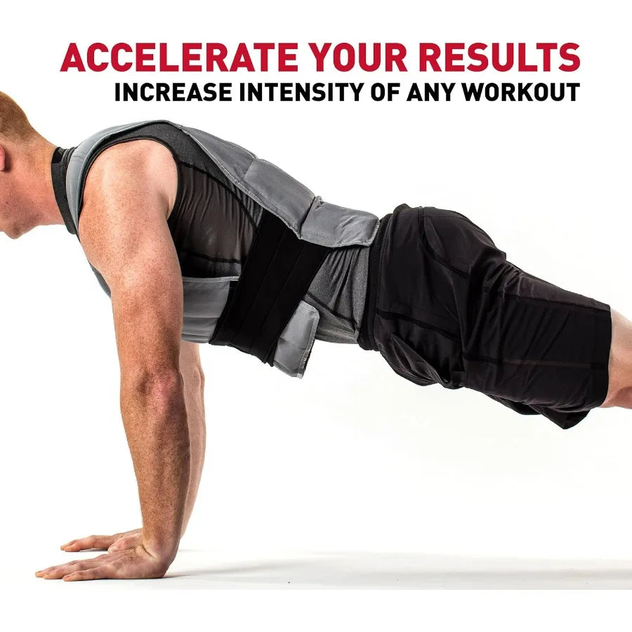 LISM Adjustable Weight Vest for Strength Training and Cardio