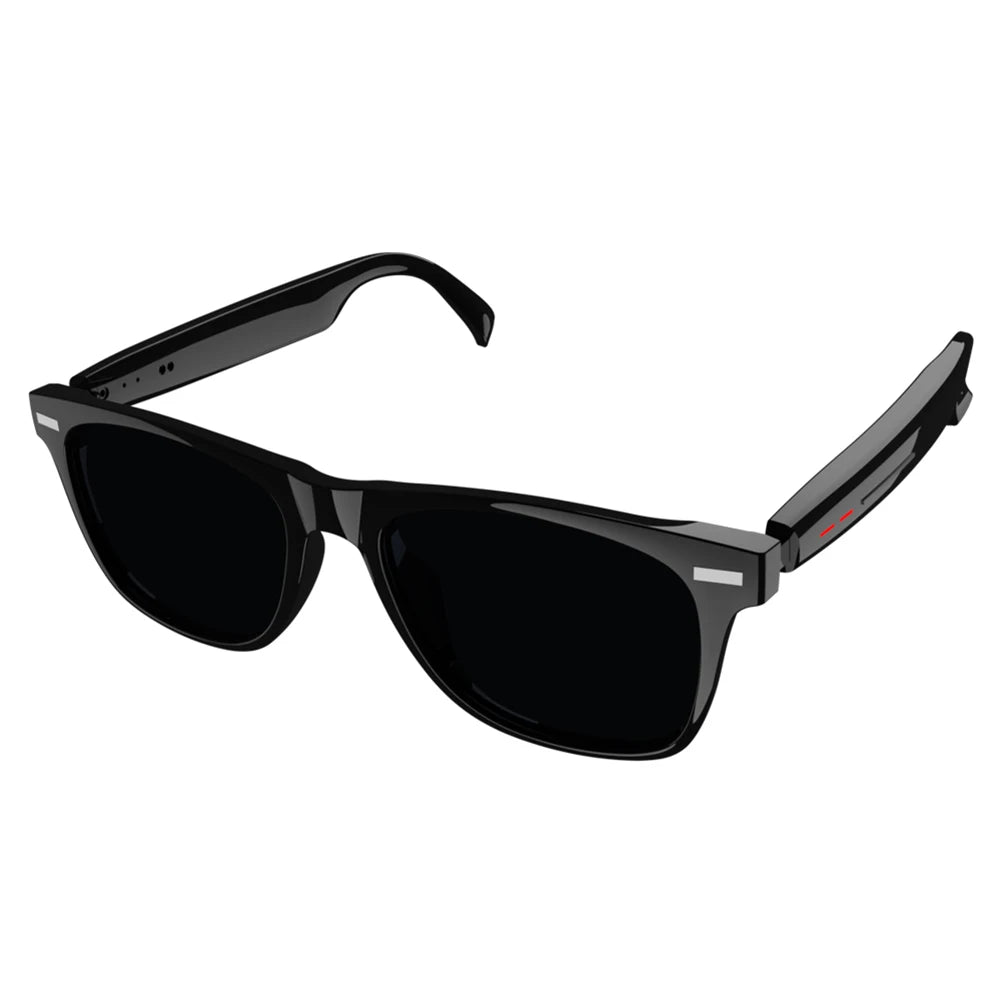 Alloet Smart Glasses AI Voice Assistant With Camera Open Ear Audio