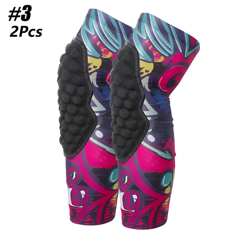 WEUPFLY Honeycomb Knee Pads For Kids Knee Support Football