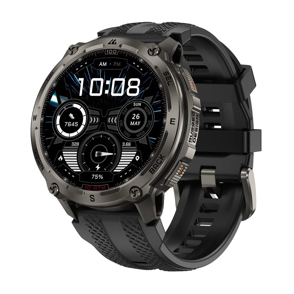 KOSPET Tank T4 Smartwatch GPS Offline Maps 10ATM Waterproof