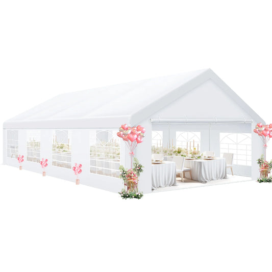 COBIZI Party Tent Gazebo Heavy Duty UV Waterproof Wedding