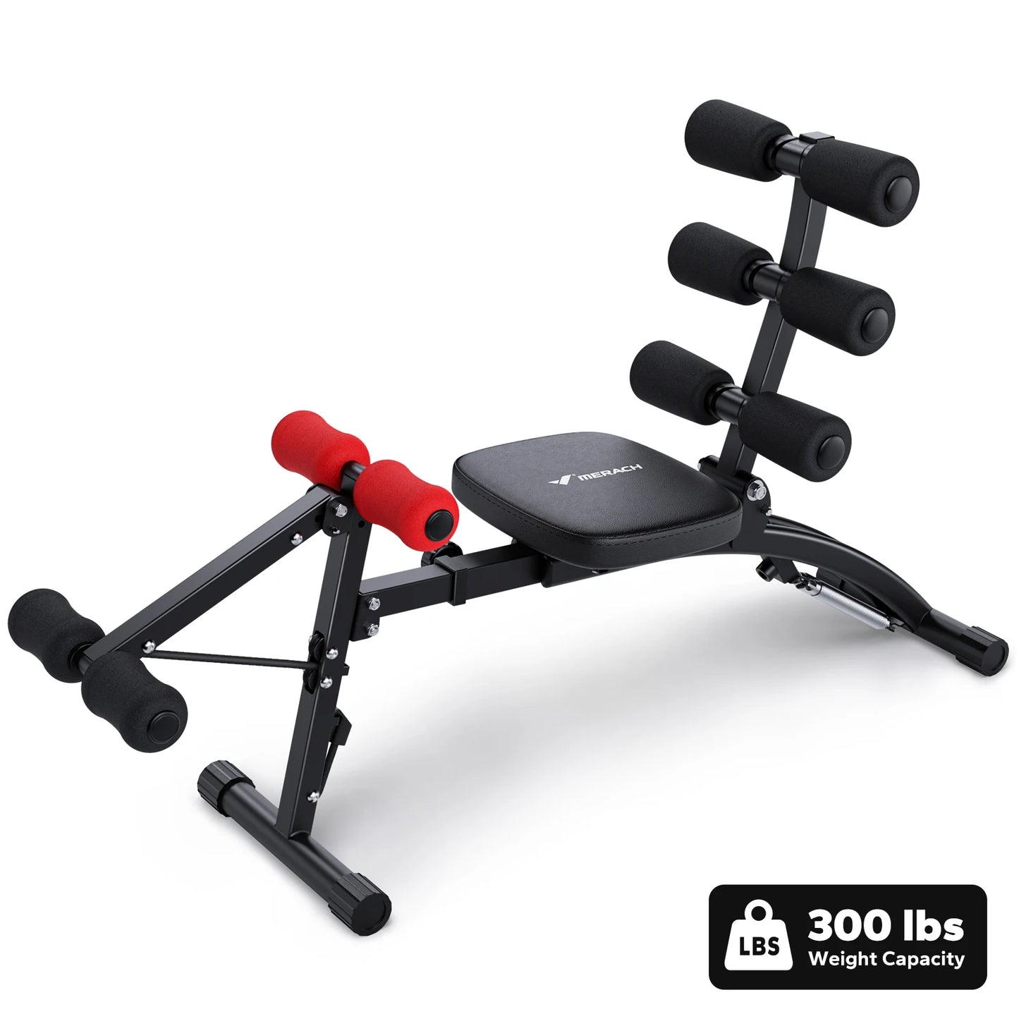 MERACH Ab Machine Multi Functional Workout Bench For Home Gym