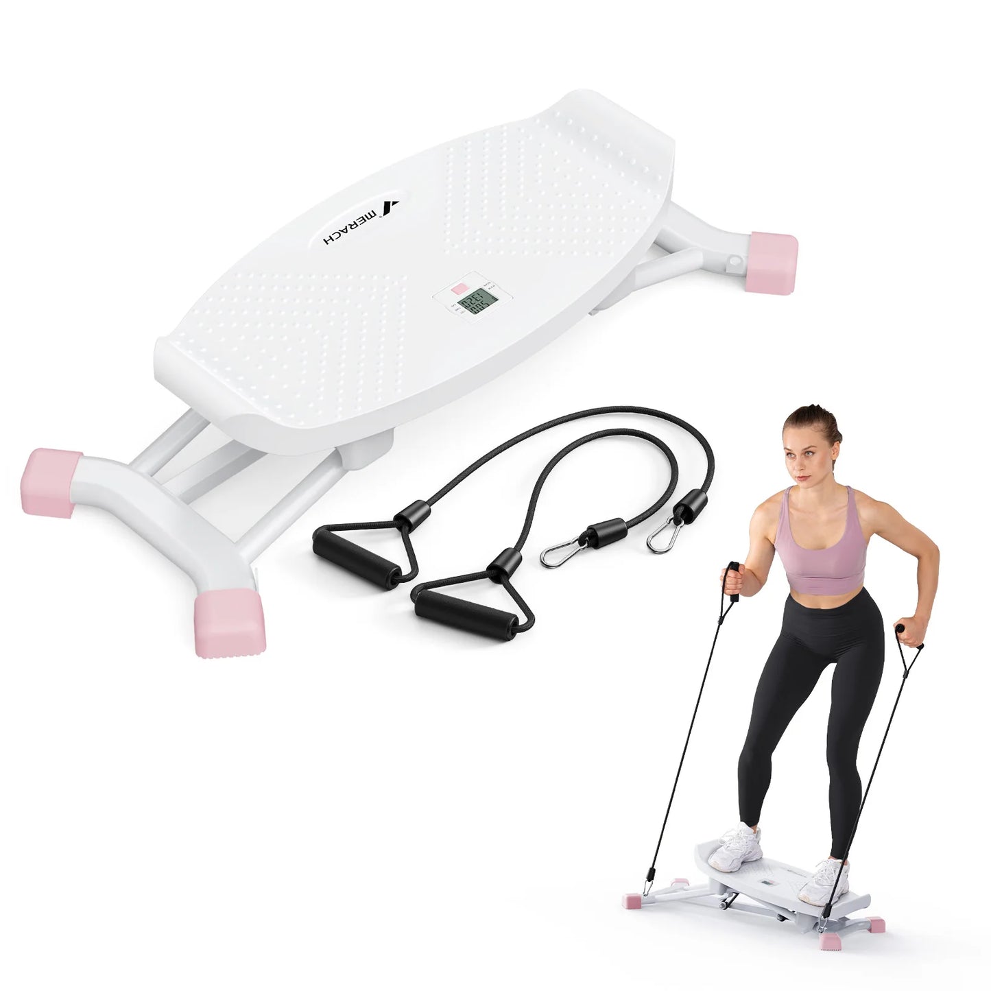 MERACH Simulated Ski Machine For Cardio Fitness And Workout