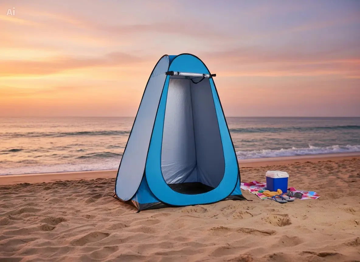 Portable Pop Up Privacy Shower Tent For Travel And Camping