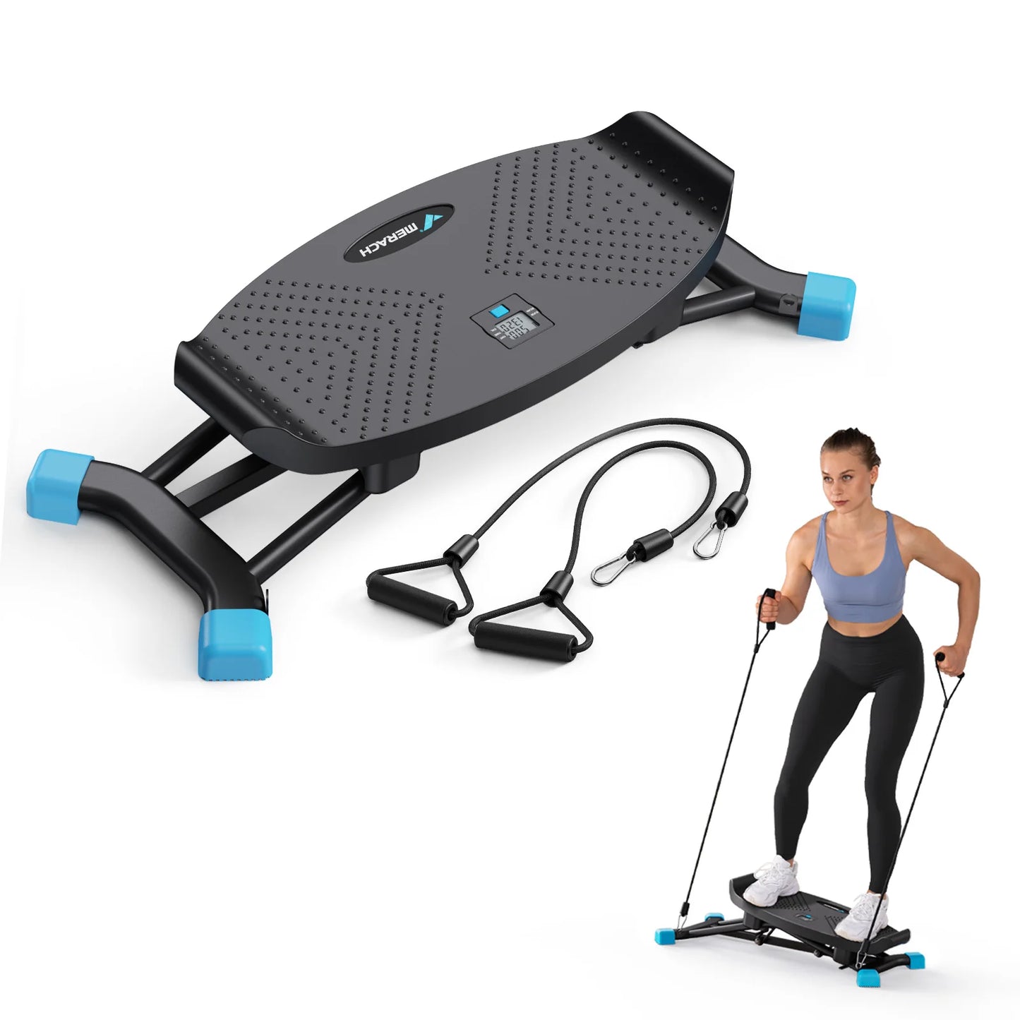 MERACH Simulated Ski Machine For Cardio Fitness And Workout