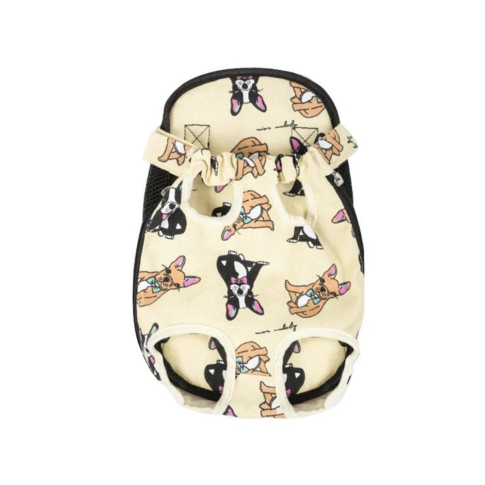 Camouflage Outdoor Dog Backpack Carrier Breathable Travel Bag For Small Dogs