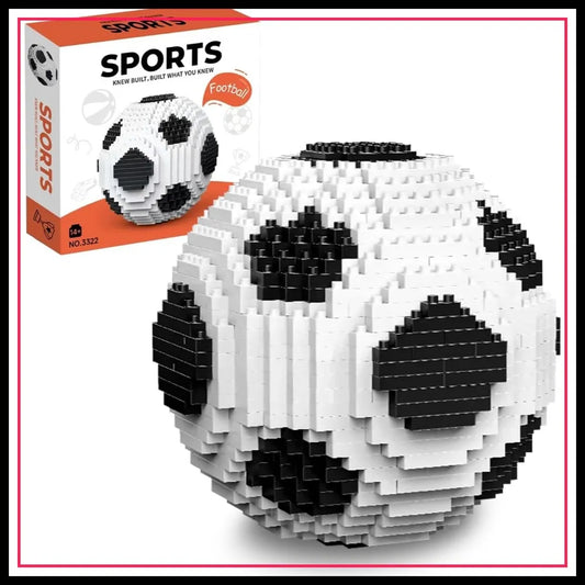 Soccer Ball Building Set Micro Bricks STEM Educational Toy