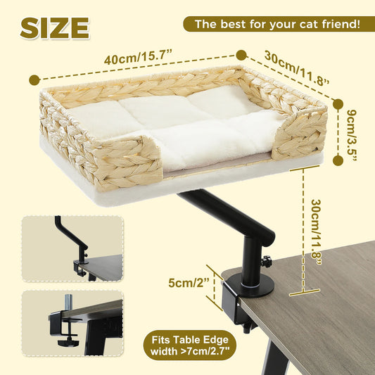 PAWZ Road Cat Desk Bed 360 Rotatable Indoor Cat Stand