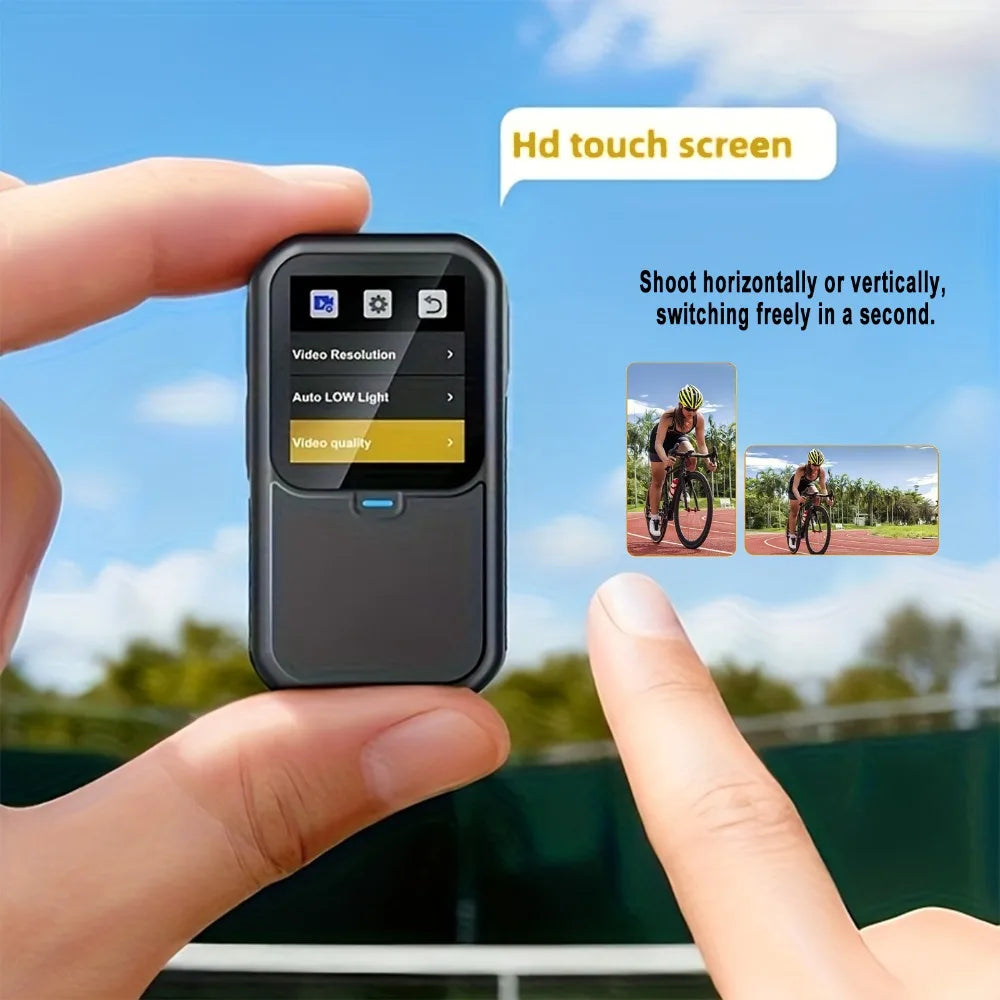 5K Thumb Action Camera With 4K 60FPS Stabilization