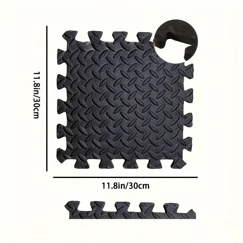 EVA Interlocking Foam Floor Tiles Non Slip Gym Mat