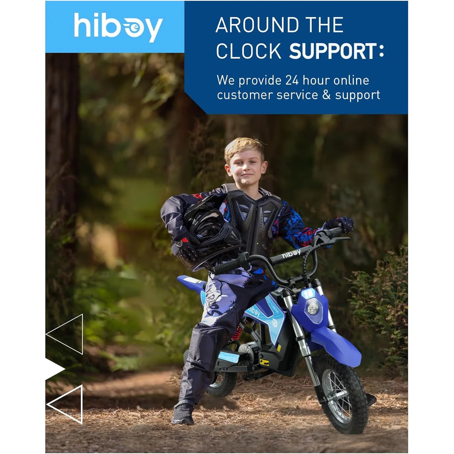 Hiboy Electric Kids Dirt Bike 36V 300W Three Speed