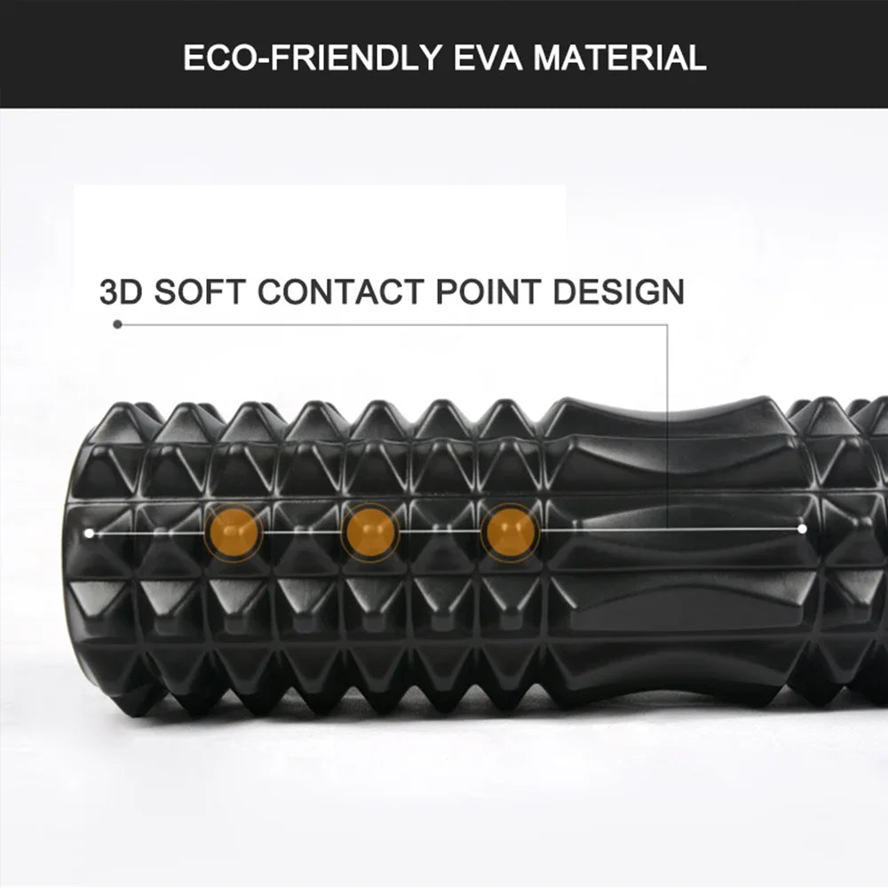 Foam Massage Roller Hollow Column For Muscle Physiotherapy And Rehabilitation