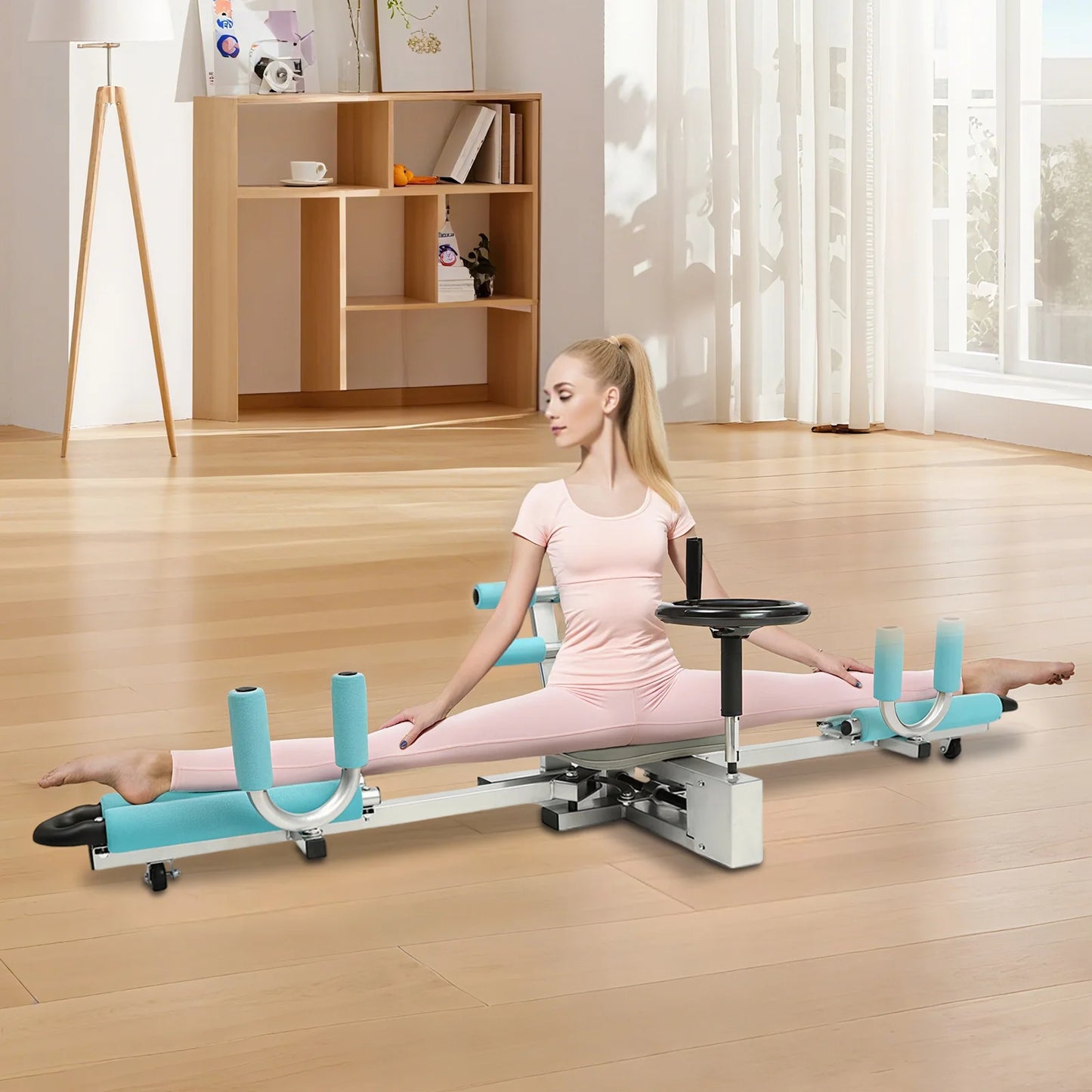 Leg Stretcher Machine Adjustable Split Heavy Duty 0 To 210 Degrees Flexibility