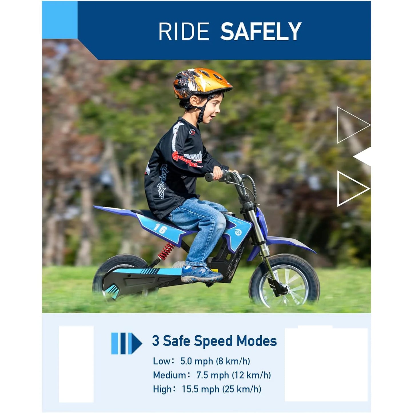 Hiboy Electric Kids Dirt Bike 36V 300W Three Speed