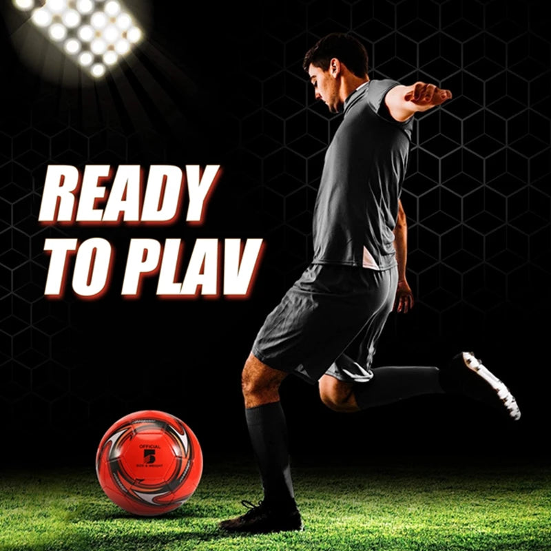 Professional Soccer Ball Official Training Football for Outdoor Play