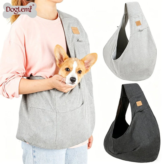 Pet Dog Cat Adjustable Carrier Bag Outdoor Travel Shoulder Sling