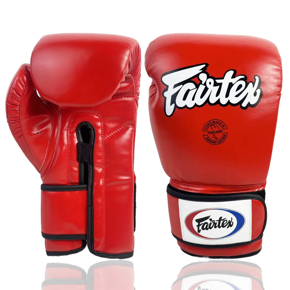 Unisex PU Boxing Gloves With Wrist Support And Shock Absorption