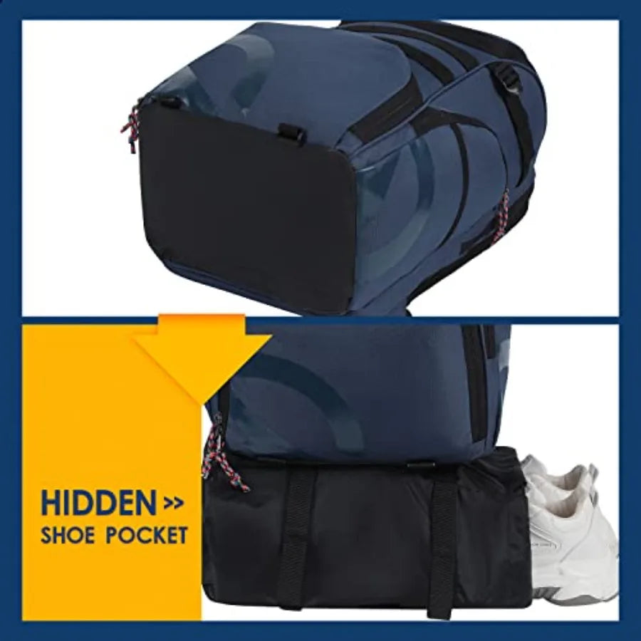 Basketball Bag Backpack With Ball Holder For Multisport Training