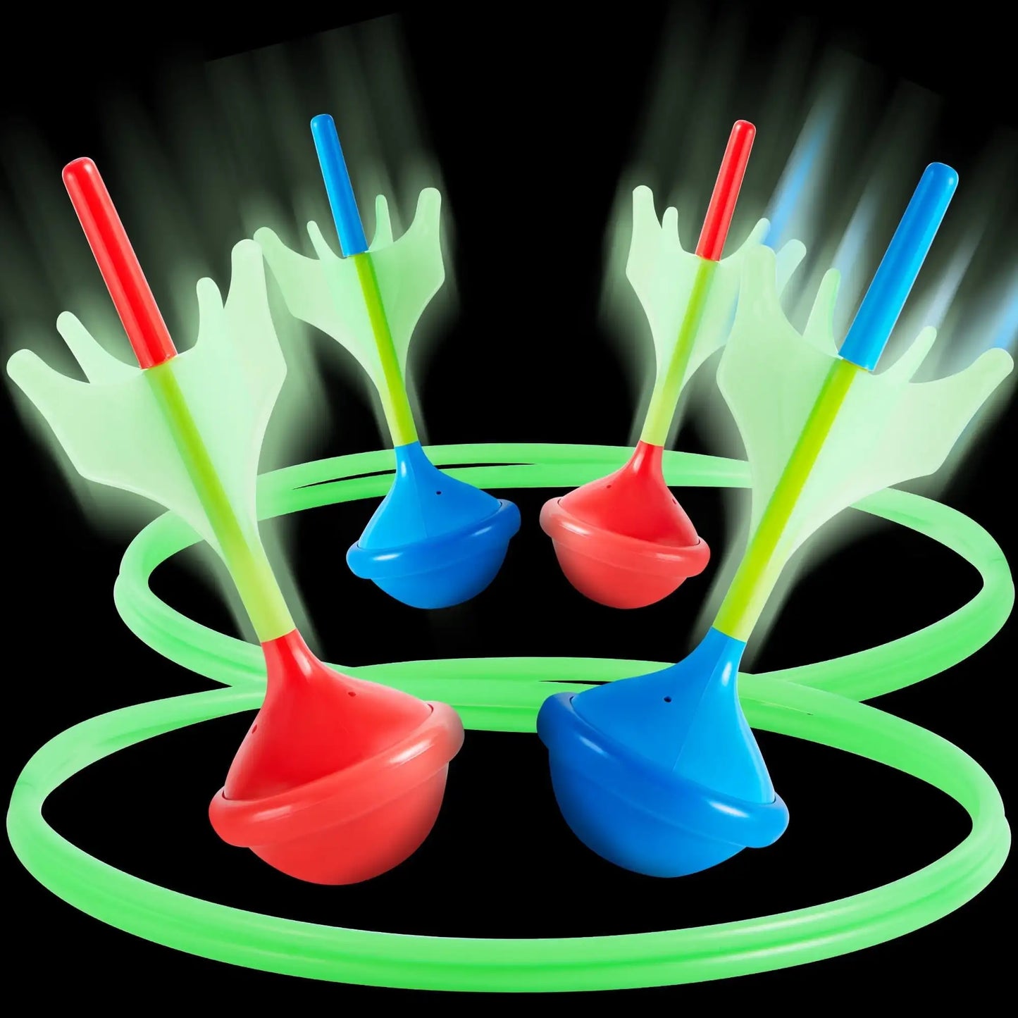 Joyfy Glow Darts Lawn Set For Outdoor Family Fun Games