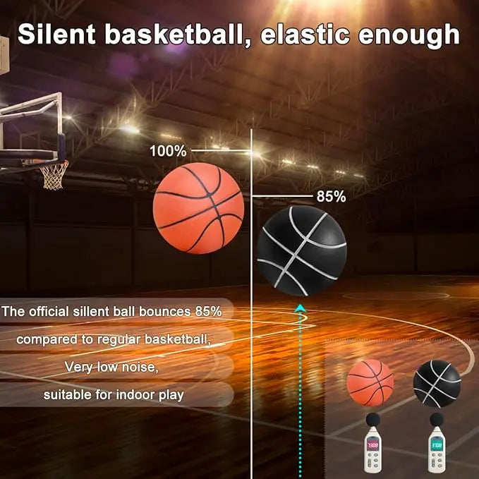 Hambo Grooved Silent Indoor Basketball For Men Women And Youth