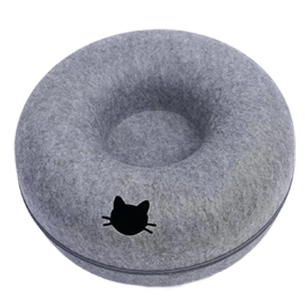 LANGXINGCS Donut Cat Bed Tunnel Toy Cats