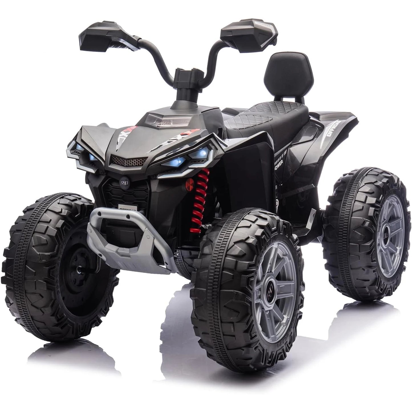 24V Kids Electric ATV 4 Wheeler Ride On With 550W Motors LED Lights