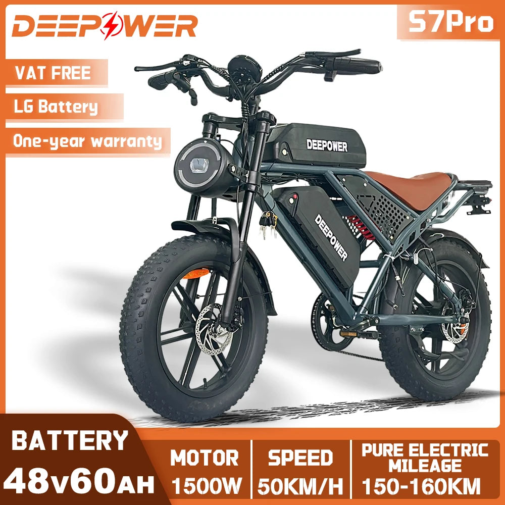 DEEPOWER S7Pro Off Road Electric Bike