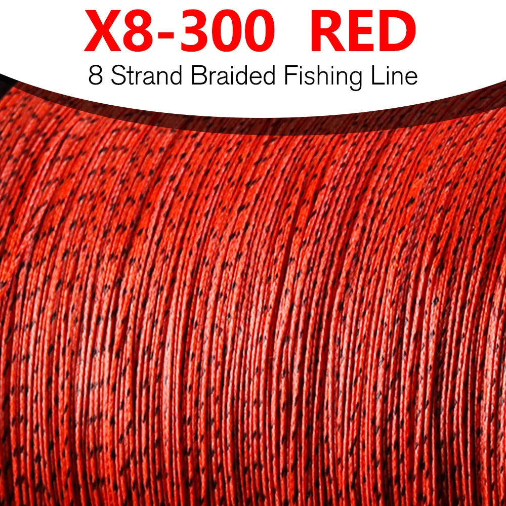 Bakawa 300M 8-Strand Braided Fishing Line Saltwater
