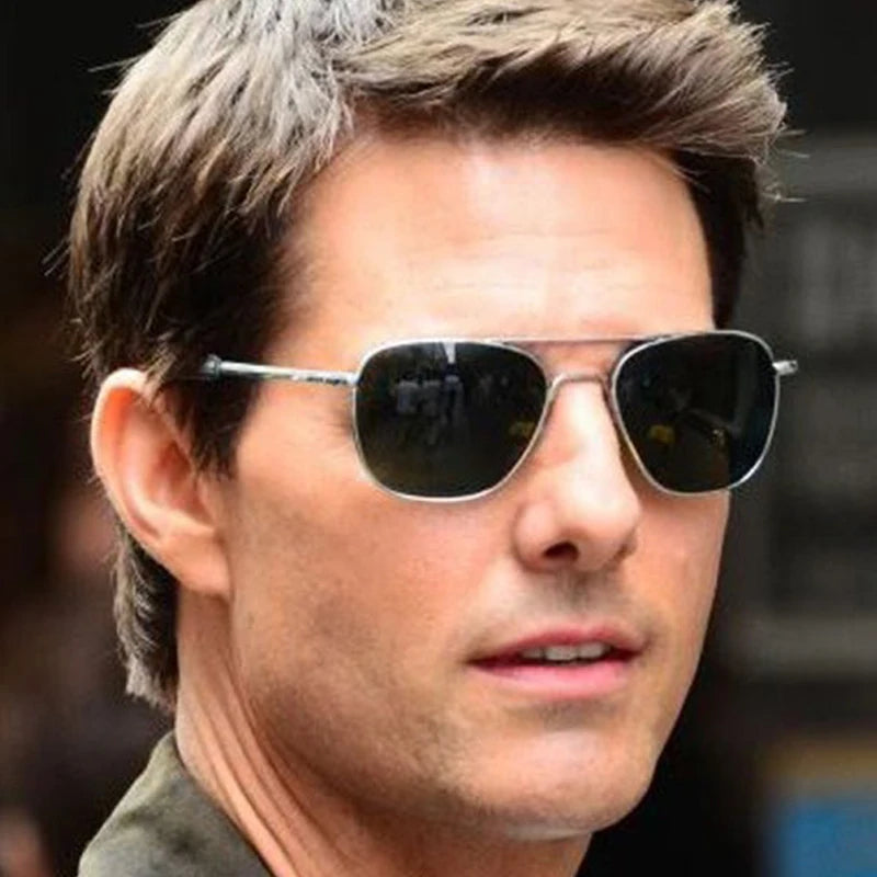 AO Men's Vintage Aviator Style Designer Sunglasses
