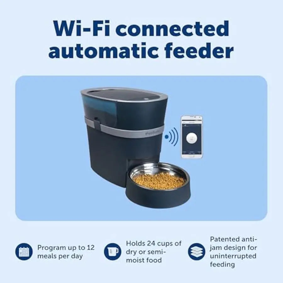 PetSafe Smart Feed Electronic Pet Feeder With Programmable Mealtimes