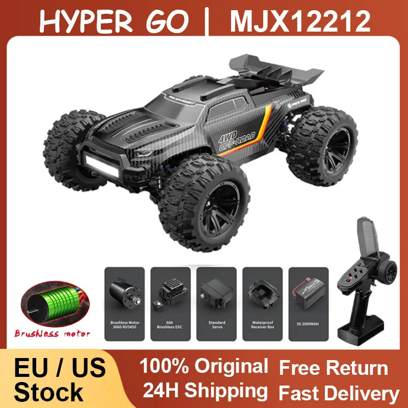 Jyscend Remote Control Monster Truck 4WD Brushless High Speed