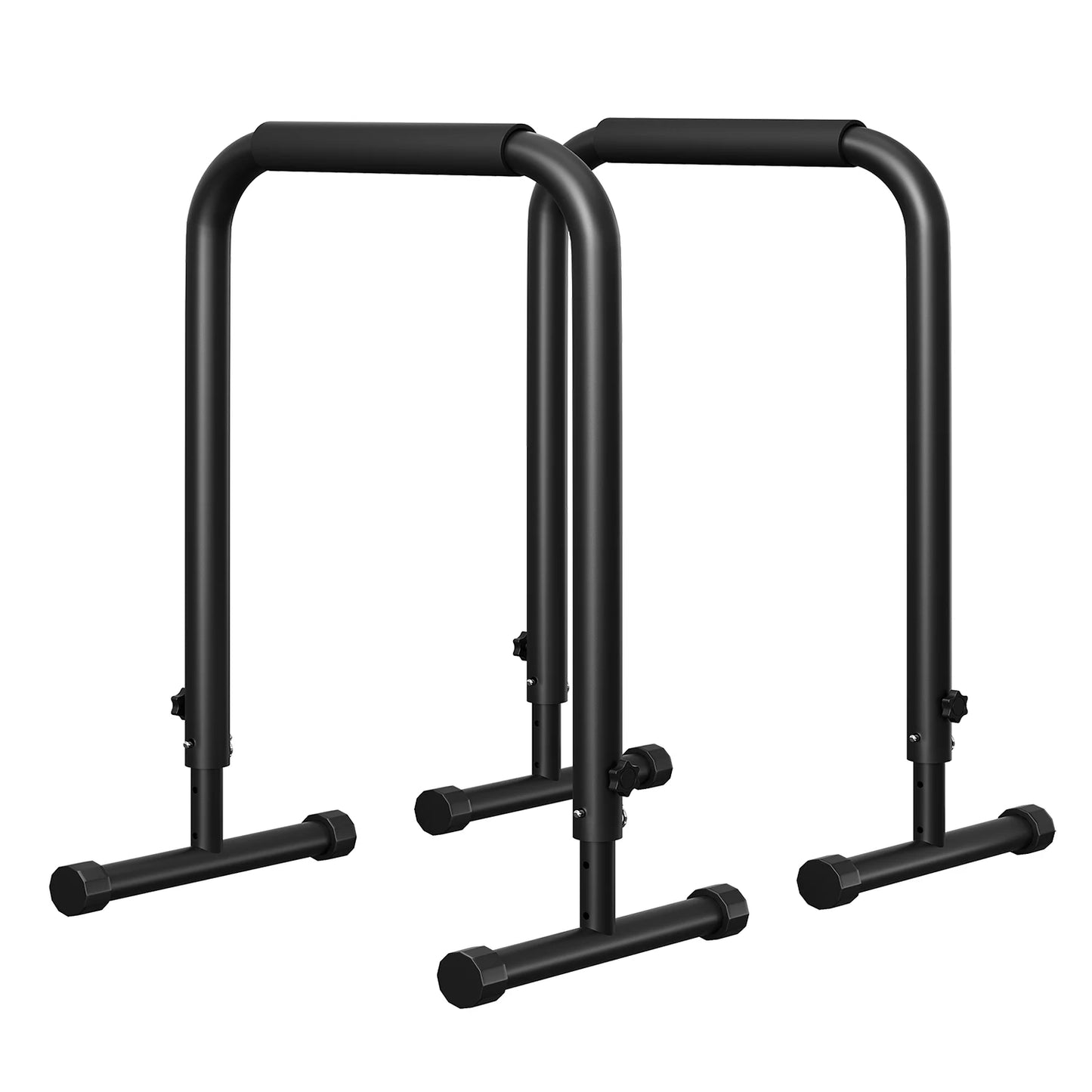 Adjustable Dip Bars Heavy Duty Steel Parallel Push Up Stand