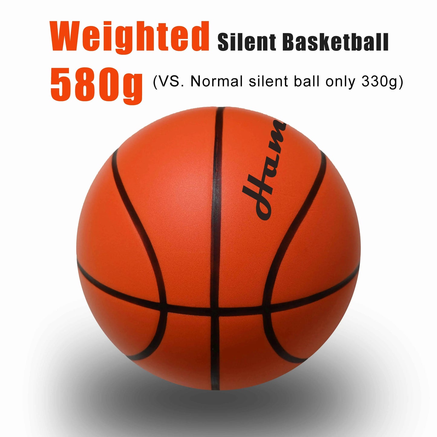 Hambo Grooved Silent Indoor Basketball For Men Women And Youth