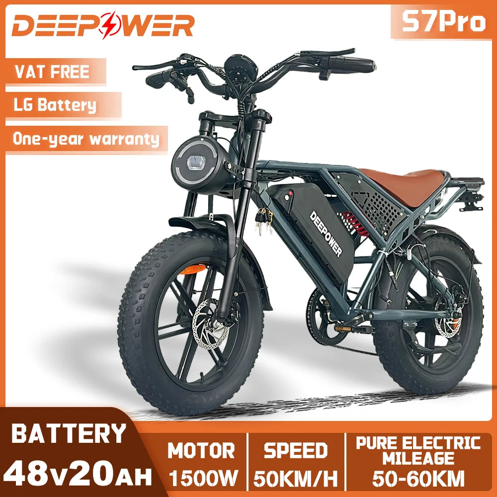 DEEPOWER S7Pro Off Road Electric Bike