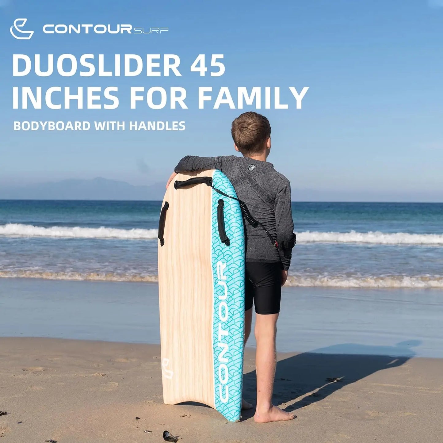 YTYIN DuoSlider Body Board With Handles Outdoor Gear