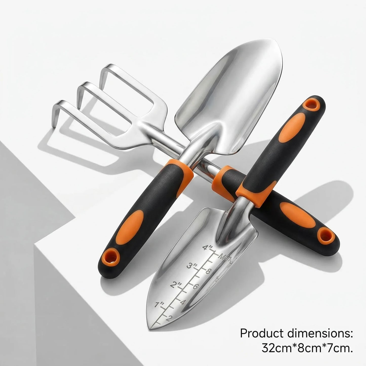 Precise Control Gardening Tools Set 3 Piece Magnesium Aluminum Trowels
