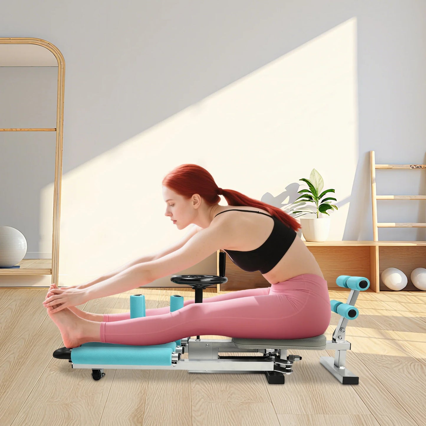 Leg Stretcher Machine Adjustable Split Heavy Duty 0 To 210 Degrees Flexibility