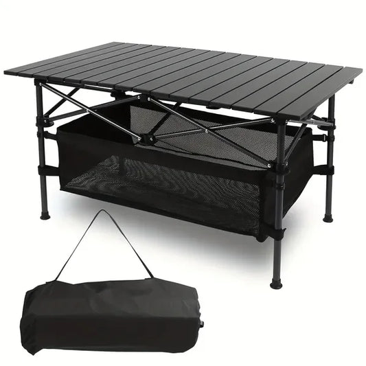Roll-Up Ultra Compact Portable Beach Table For Camping And Travel