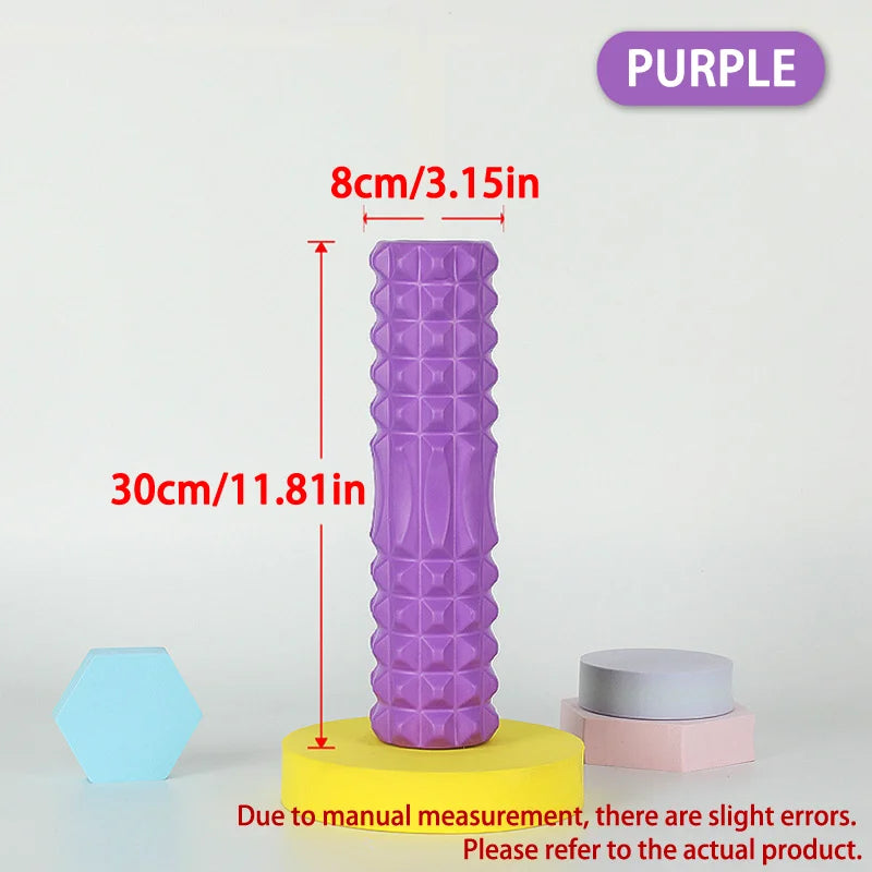 Foam Massage Roller Hollow Column For Muscle Physiotherapy And Rehabilitation