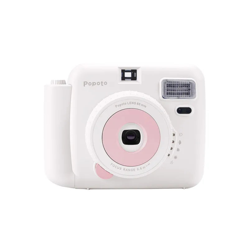 Popoto Instant Camera Macaron Trendy Film Camera For Fujifilm Instax