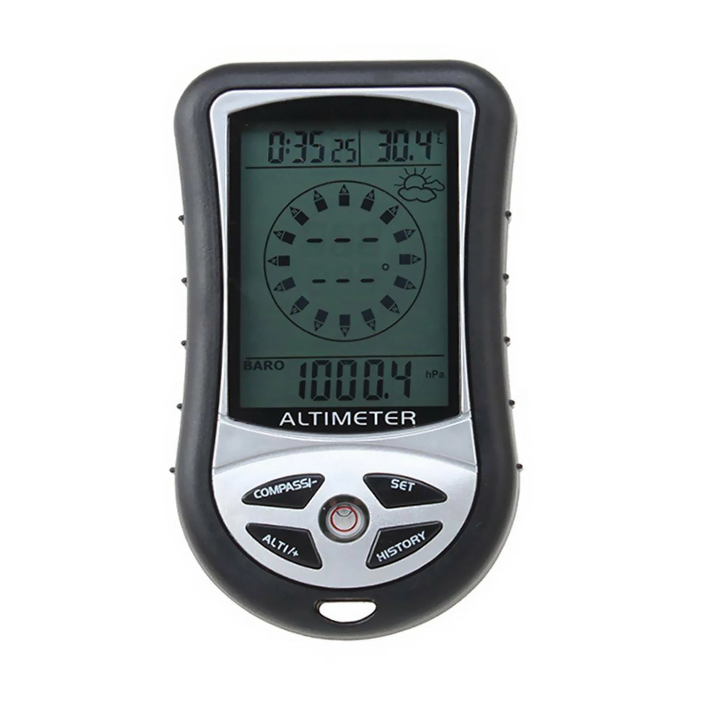 8-In-1 Handheld Digital Altimeter Compass Thermometer With Backlight