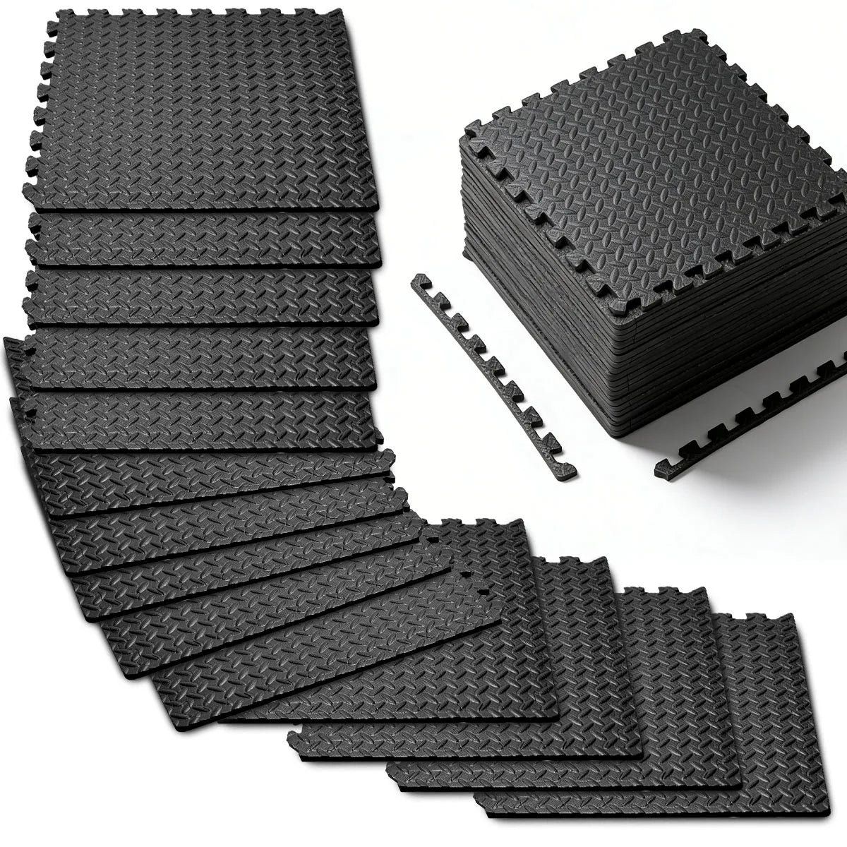 Eva Interlocking Puzzle Exercise Foam Mat For Home Gym