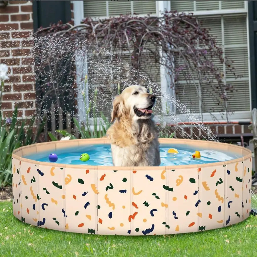 Foldable Kiddie Pool and Ball Pit for Toddlers Portable Sandbox