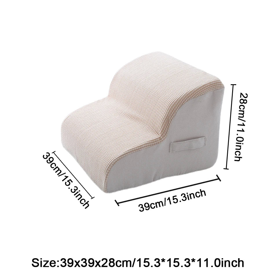 Three Step Pet Ramp for Cats and Dogs Comfort Everyday