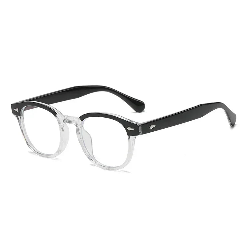 JNPCXI Retro Round Sunglasses UV400 Rivet Style